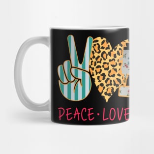 Peace Love Sewing Mug